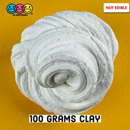 100Grams (0.2220Lbs) Clay Playcode3 Llc Air Dry Polymer - White Versatile & High-Quality For Butter