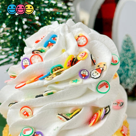 Christmas Story Teller Fimo Mix Snowman Santa Candy Cane Fake Clay Sprinkles Funfetti Playcode3 Llc