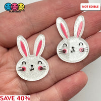 Easter Bunny Holiday Rabbit Kawaii Flatback Cabochons Decoden Charm 10 Pcs Playcode3 Llc