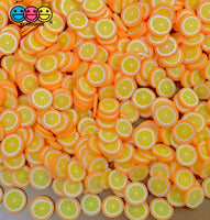 Clay Sprinkles Fruit Fimo Slices 11 Types 20 Grams / Orange Sprinkle