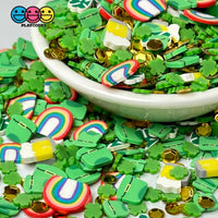 Leprechaun Party Mix Beer Rainbow Gold Coin Shamrock Hat Fake Sprinkle Confetti Funfetti Playcode3