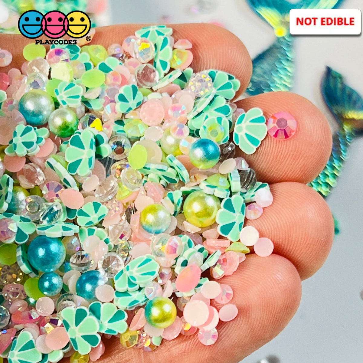 Mermaid's Treasure Beads for Crafting Funfetti Projects | PLAYCODE3