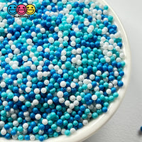 Winter Wonderland Christmas Mix Nonpareil Glass 1.9Mm Beads Caviar Faux Sprinkles Decoden Bead