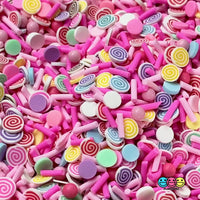 Sweet Tooth Candy Swirl Mix Fake Clay Sprinkles Confetti Mix Decoden Jimmies Funfetti