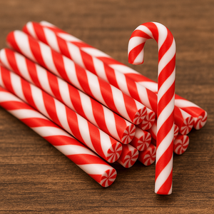 Delightful DIYs and Decor with PLAYCODE3's Exclusive Peppermint Candy Canes