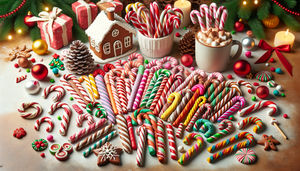 Delightful DIYs and Decor with PLAYCODE3's Exclusive Peppermint Candy Canes