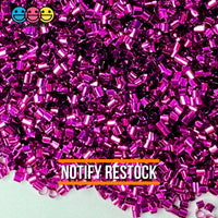 100G Bingsu Beads Metallic Slime Supplies Crafting 6 Colors 100 Grams / Magenta Purple Bead