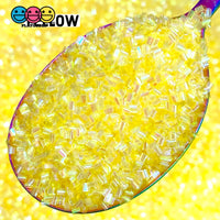 100G Bingsu Beads Slime Crunchy Iridescent Crafting Supplies Cut Plastic Straws Bead