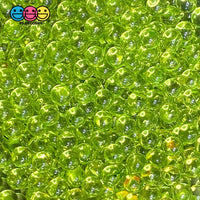 Boba Caviar Beads 8Mm No Holes Red Green Pink Black 100 Grams /