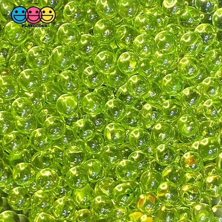 Boba Caviar Beads 8Mm No Holes Red Green Pink Black 100 Grams /