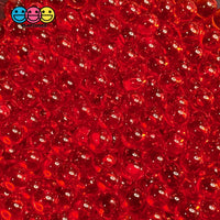 Boba Caviar Beads 8Mm No Holes Red Green Pink Black 100 Grams /