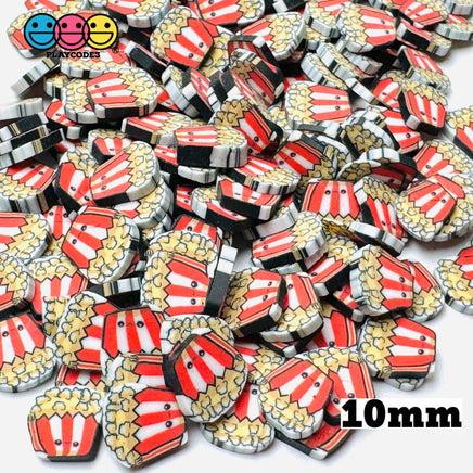 10Mm Movie Night Tickets Popcorns Theme Fake Clay Sprinkles Decoden Fimo Jimmies Playcode3 Llc