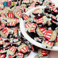 10Mm Movie Night Tickets Popcorns Theme Fake Clay Sprinkles Decoden Fimo Jimmies Playcode3 Llc