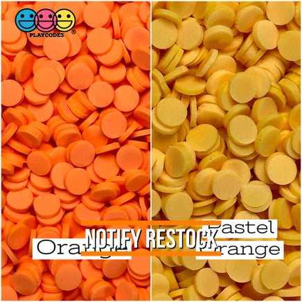 19 Multi - Color 5Mm Round Circle Confetti Fake Clay Sprinkles Decoden Fimo Jimmies Playcode3 Llc