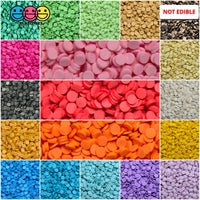 19 Multi - Color 5Mm Round Circle Confetti Fake Clay Sprinkles Decoden Fimo Jimmies Playcode3 Llc