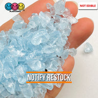 1Kg Pastel Blue Silica Acrylic Sand Slime Filler Fake Rock Sprinkle