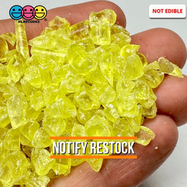 1Kg Yellow Silica Acrylic Sand Slime Filler Fake Rock Playcode3 Llc Sprinkle