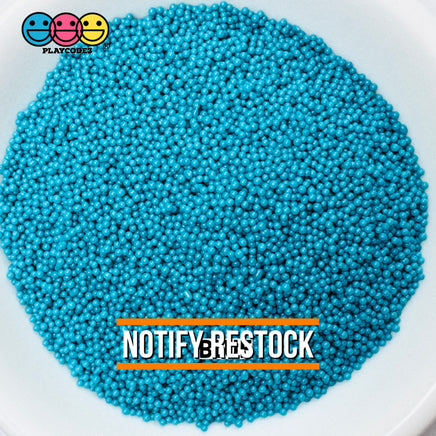 1Mm Nonpareil Microbead Glass Beads Caviar Faux Sprinkles Decoden Fake Bake 10 Colors 20 Grams /