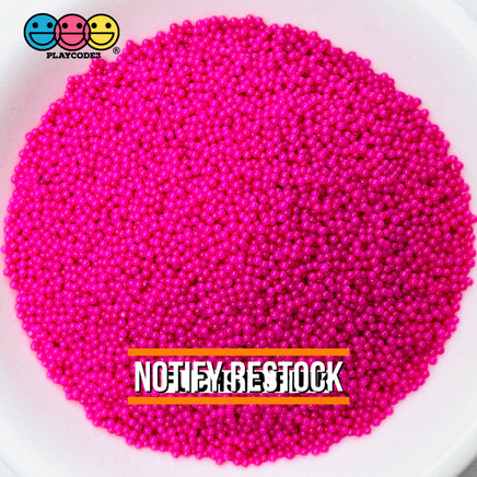 1Mm Nonpareil Microbead Glass Beads Caviar Faux Sprinkles Decoden Fake Bake 10 Colors 20 Grams /