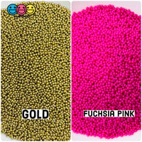 1Mm Nonpareil Microbead Glass Beads Caviar Faux Sprinkles Decoden Fake Bake 10 Colors 20 Grams /