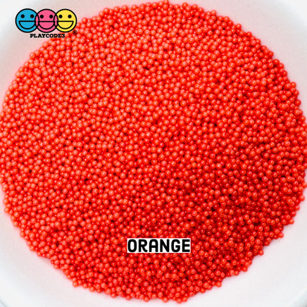 1Mm Nonpareil Microbead Glass Beads Caviar Faux Sprinkles Decoden Fake Bake 10 Colors 20 Grams /