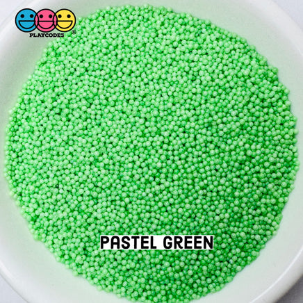 1Mm Nonpareil Microbead Glass Beads Caviar Faux Sprinkles Decoden Fake Bake 10 Colors 20 Grams /