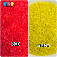 1Mm Nonpareil Microbead Glass Beads Caviar Faux Sprinkles Decoden Fake Bake 10 Colors 20 Grams /