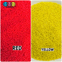 1Mm Nonpareil Microbead Glass Beads Caviar Faux Sprinkles Decoden Fake Bake 10 Colors 20 Grams /