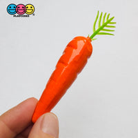 3D Easter Carrots Holiday Foam Light Weight Cabochons Decoden Charm 10 pcs PLAYCODE3 Charm