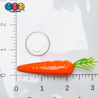 3D Easter Carrots Holiday Foam Light Weight Cabochons Decoden Charm 10 pcs PLAYCODE3 Charm