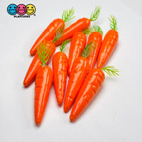 3D Easter Carrots Holiday Foam Light Weight Cabochons Decoden Charm 10 pcs PLAYCODE3 Charm