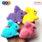 3D Easter Rabbit Peeps Foam 4pcs Hot Pink Blue Purple Yellw Chick Holiday Light weight Cabochons Decoden Charm 4 pcs