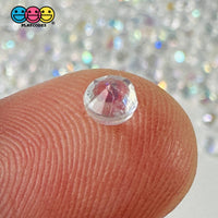 4Mm Diamond Shape Acrylic Rhinestone Beads Caviar Faux Sprinkles Decoden Slime Supplies Jewerly