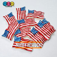 4Th Of July American Flag Flatback Cabochons Decoden Charm 10 Pcs Playcode3