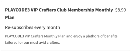 VIP Monthly Plan