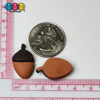Acorn Charms Flat Back Autumn Thanksgiving Cabochons Decoden 10 Pcs Playcode3 Llc Charm