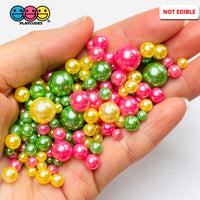 Acrylic Beads 10/8/6/4/2Mm Easter Holiday Faux Sprinkles Decoden Slime Supplies Jewelry Fake Bake