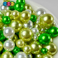 Saint Patrick Day Acrylic Beads 20/100G Holiday Faux Sprinkles Decoden Slime Supplies Jewelry Fake
