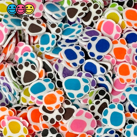 Animal Paws Multicolor Cartoon Fake Clay Sprinkles Decoden Fimo Jimmies Playcode3 Llc Sprinkle