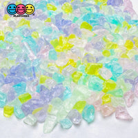 Aqua Mermaid Mixes Silica Acrylic Sand 100 Grams Slime Filler Fake Lava Rock Candy Sprinkle