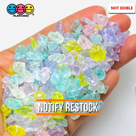 Aqua Mermaid Mixes Silica Acrylic Sand 100 Grams Slime Filler Fake Lava Rock Candy Sprinkle