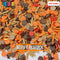 Autumn Arrival Mix Fimo Leaf Glitter Confetti Disc Sprinkles Fake Funfetti 20 Grams Sprinkle