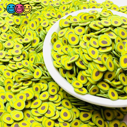 Avocado Halves Polymer Clay Fimo Fake Sprinkles 5Mm Sprinkle