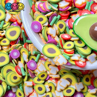Avocado Toast Mix Fimo Fake Sprinkles Faux Avocados Food Confetti Funfetti Sprinkle