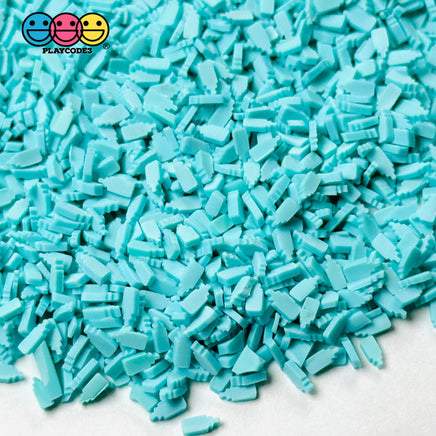 Baby Shower Blue Bottle Pink Bodysuits 5Mm Fake Clay Sprinkles Decoden Fimo Jimmies 10 Grams / Blue
