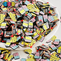 Back To School 5Mm Bus Pencil Eraser Fake Clay Sprinkles Decoden Fimo Jimmies Playcode3 Llc Sprinkle