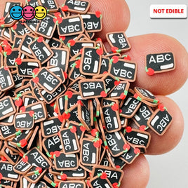 Back To School Blackboard Abc Fake Clay Sprinkles Decoden Fimo Jimmies Playcode3 Llc Sprinkle