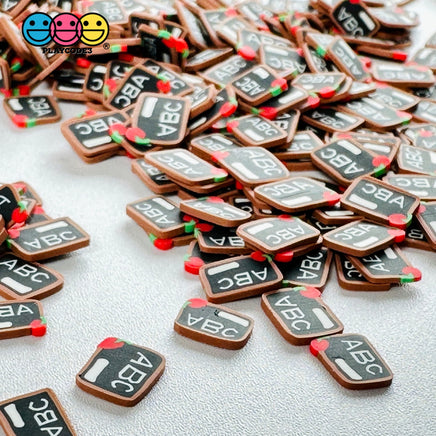 Back To School Blackboard Abc Fake Clay Sprinkles Decoden Fimo Jimmies Playcode3 Llc Sprinkle