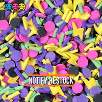 Back To The 80S Theme Fake Sprinkle Mix Fimo Confetti Bake Sprinkles Funfetti 20 Grams
