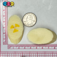 Banana Angled Slices Imitation Fake Food Life Like Bendable Plastic Resin 10 Pcs Playcode3 Llc